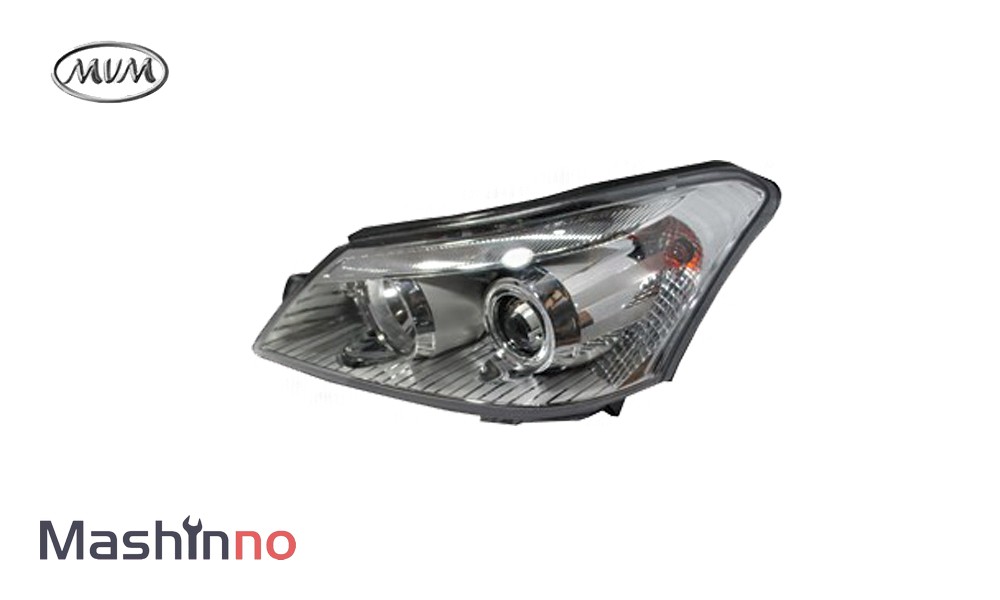 چراغ جلو چپ ام وی ام 550 | ماشین نو